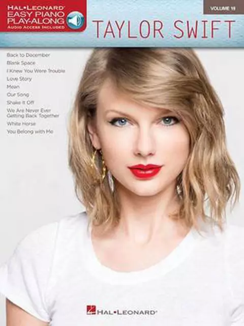 Taylor Swift: Easy Piano Play-Along Volume 19 by Taylor Swift (English) Paperbac