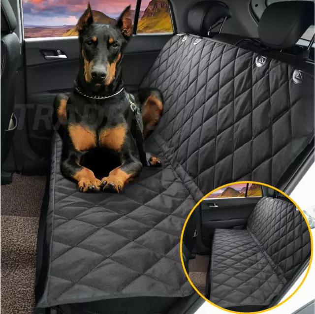 Heavy Duty Quilted Car Rear Back Seat Cover Dog Protector For RENAULT CAPTUR