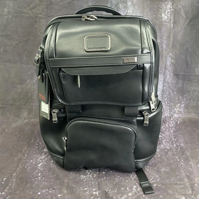 TUMI ALPHA3 Brief Pack Backpack Shoulder Bag Business Sports Nylon/Leather NEW