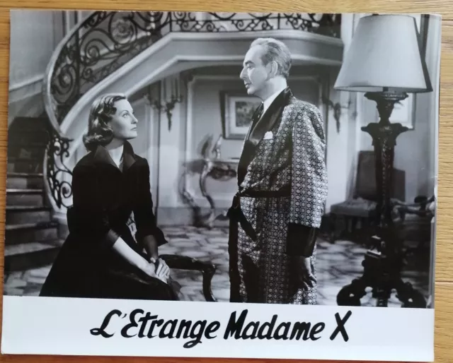 ETRANGE MADAME X michele morgan photo exploitation cinema originale '50