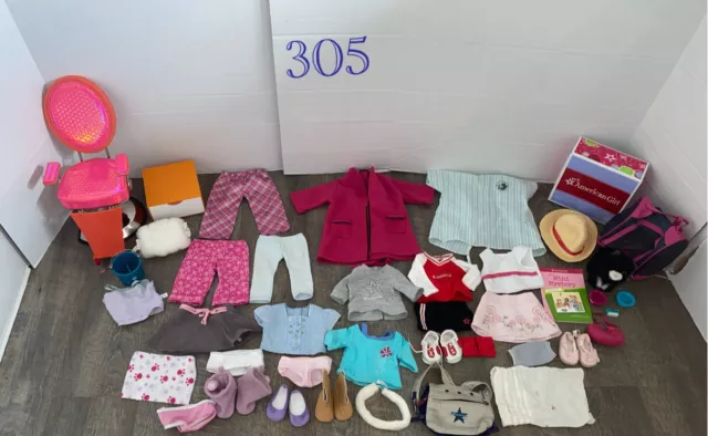 Lot of American Girl Doll Clothes, Shoes and Accessories