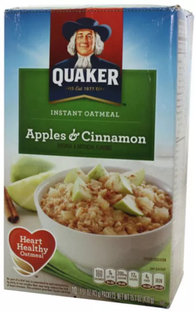 Quaker Instant Oat Apples & Cinnamon