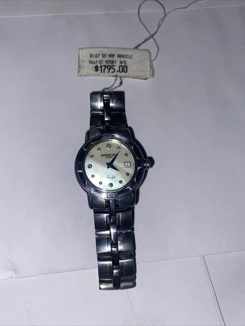 Raymond Weil Women's Vintage Geneve Parsifal With Diamonds, Case & Papers Watch