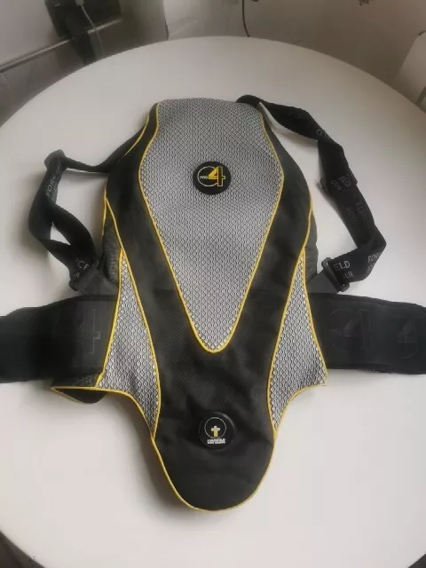 Forcefield Pro Sub 4 Black M Grey Yellow CE Back Protector RRP £130