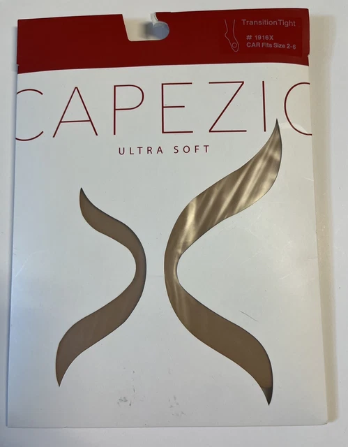 NEW Capezio Transition Tights girls size 2-6 Caramel 1916X Ultra Soft