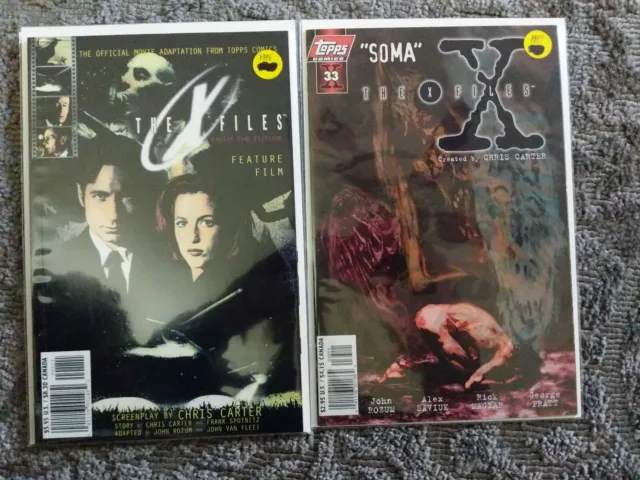 The X-Files - Fight the Future (Feature Film Adaptation) & #33 "Soma" X-files