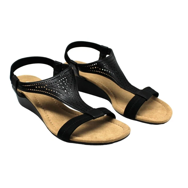 Alfani Women's Step 'N Flex Vacanzaa Wedge Sandals Women's (size 9)