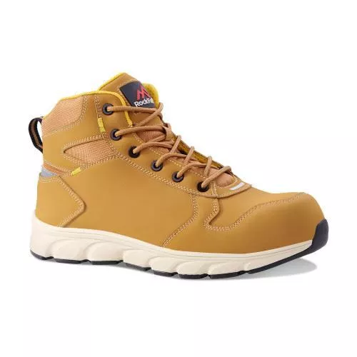 Rock Fall RF113 Sandstone Lightweight Honey Safety Boot in 6 to 12, Honey