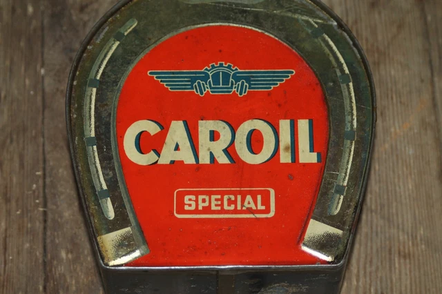 Öldose Ölkanne CAROIL 1930er TOP  Vorkriegsmotorrad / jawa indian shell mobiloil