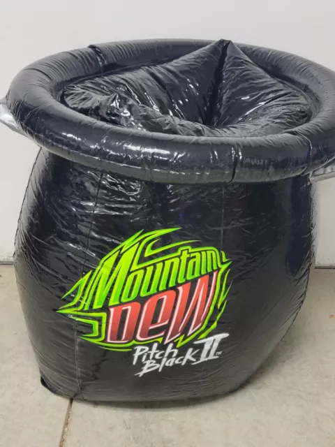 Vintage Mountain Dew Pitch Black II Inflatable Cauldron