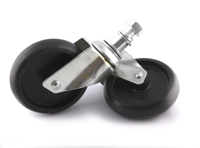Paire de roues pivotantes ø125x32mm pour grue OH 0338 - SA 0341 - CLAS Equipemen