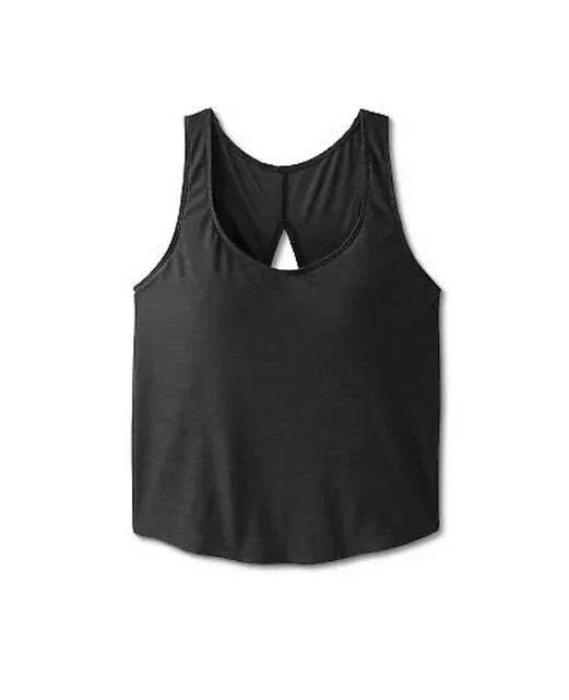 Women's Tie Back Tankini Top - Kona Sol Black size S(4-6)