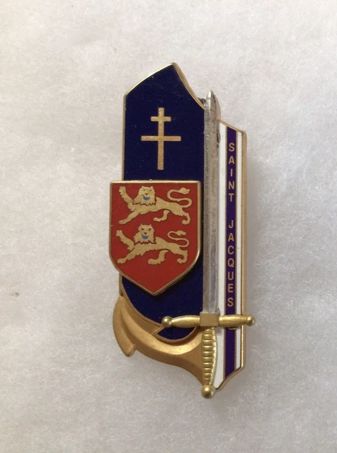 Insigne Promotion EOR ESM Saint Cyr KOLWEZI - Légion Étrangère 2° REP - Occasion