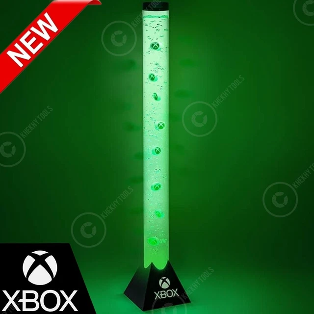 OFFICIAL 47& XBOX XL Icon Flow Lava Lamp Light Up XBox Logo Icons 120cm