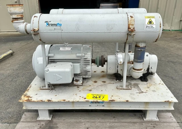 Item 2687:   40 Hp Tuthill 4009-17T2 Transflo Blower Package