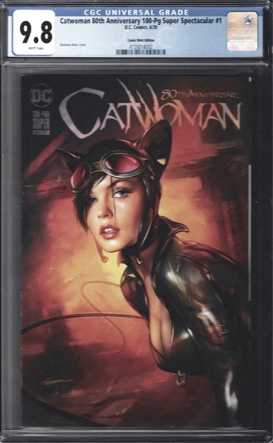 🔥 Catwoman 80Th Anniversary Cgc 9.8 Super Spectacular #1 Shannon Maer Variant🔥