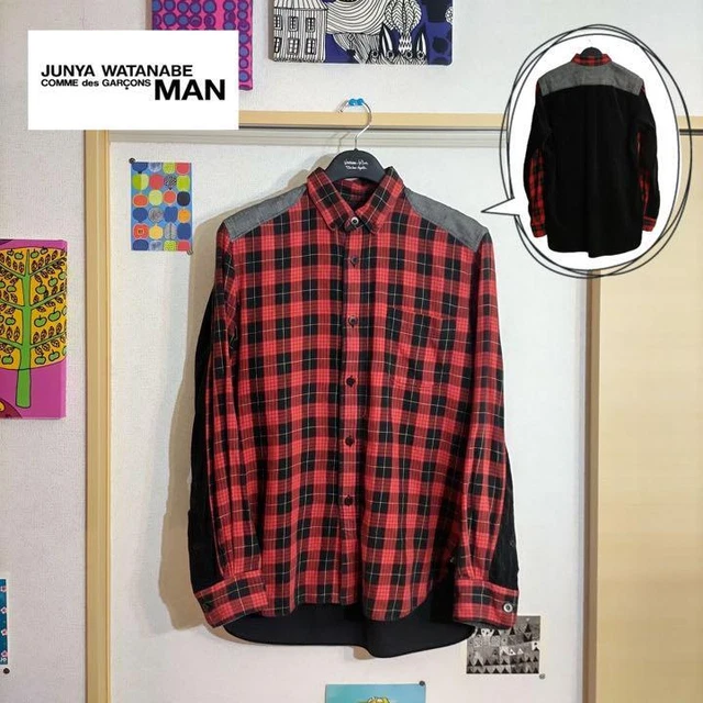 JUNYA WATANABE COMME des GARCONS Long Sleeve Shirt 2014AW SizeS