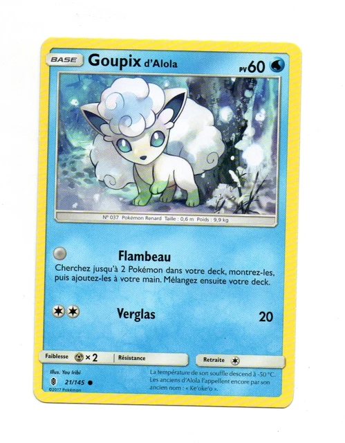 Carte Pokémon Carte Promo Soleil et Lune SM-P 293/SM-P : Goupix d'Alola main image 0
