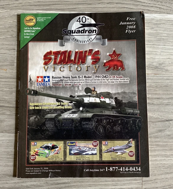 THE SQUADRON SHOP Military Model & Hobby 40th Anniversary Catalog