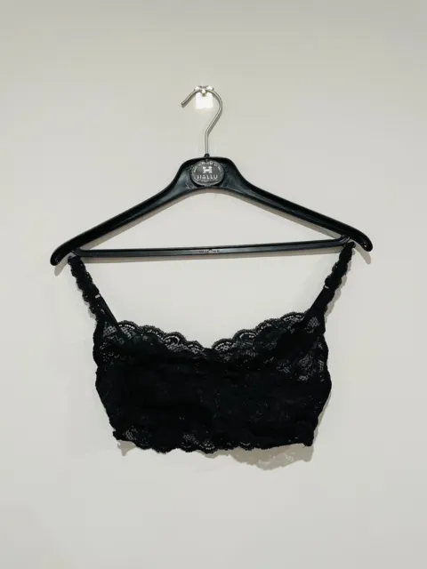 Cosabella Women's Black Lace Bralette Size M