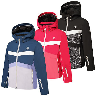 Dare2b Girls Belief II Ski Jacket Insulated Breathable Water Repellent Coat Warm