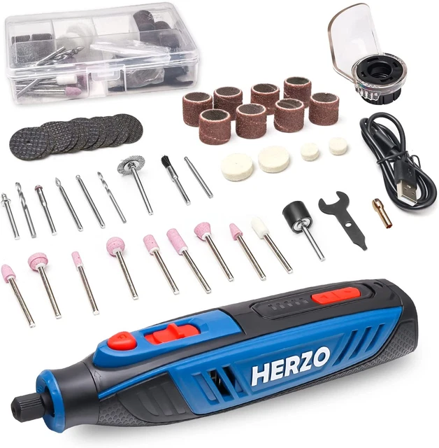 Strumento Multifunzione,  4V Mini Trapano Elettrico Rotativo Senza Fili, 5 Veloc
