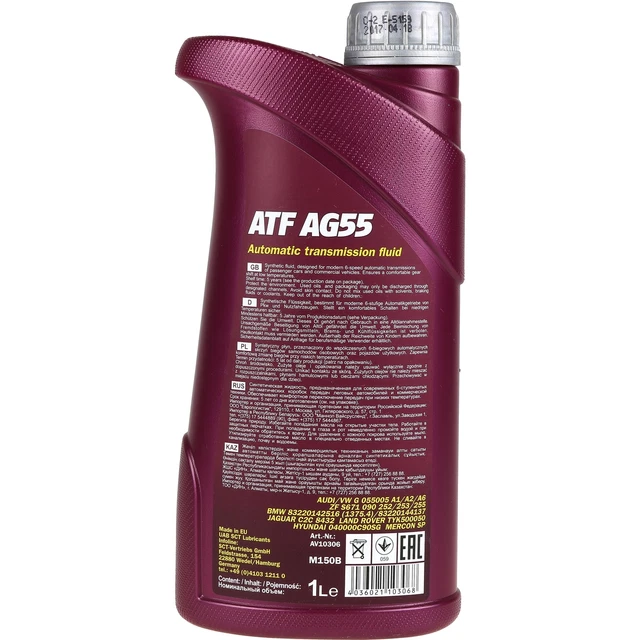 MANNOL ATF AG55 7L Mann Filtro Olio Trasmissione per Land Rover Range 3 ...