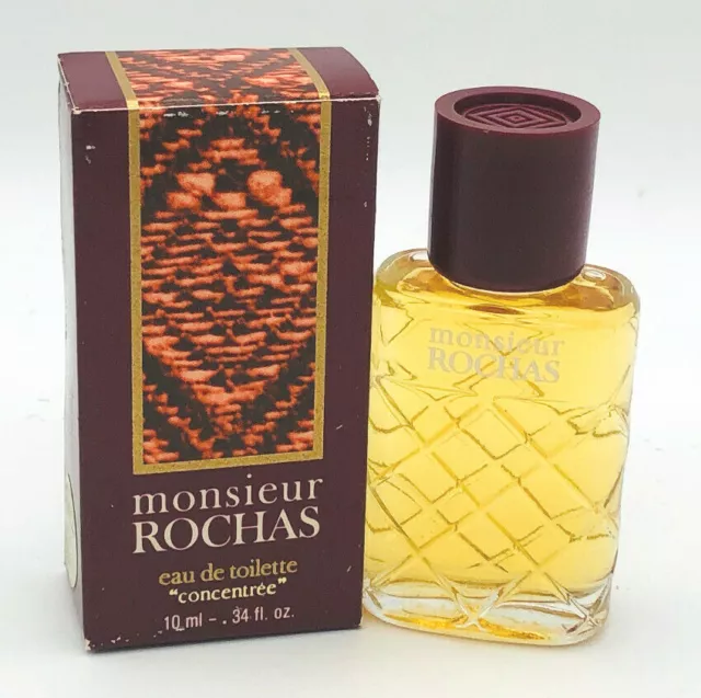 Mignon Rochas Monsieur 10 ML EDT Homme Vintage Duft Eau Wc Concentree