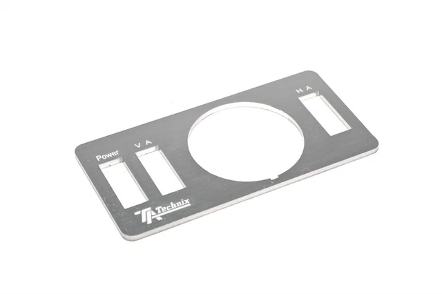 Ta technix Viair Air-Ride Druckanzeigen Support Cadre Aluminium Brossé Plat