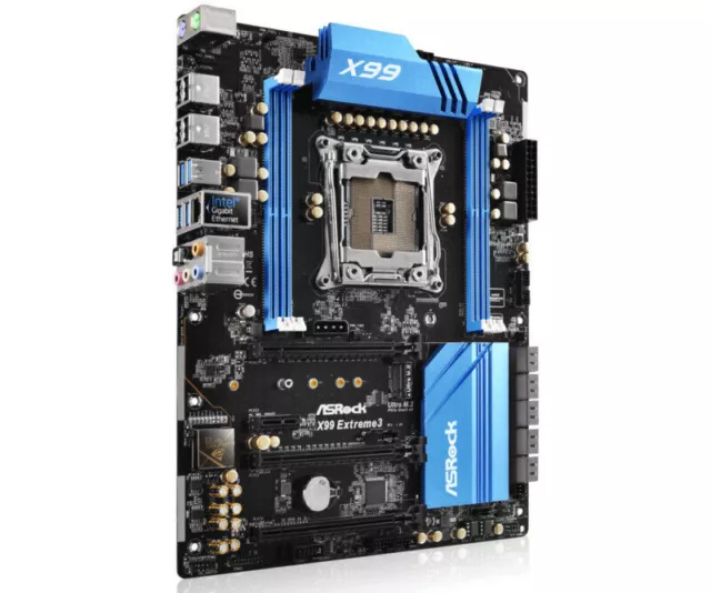 ASROCK X99 Extreme3 Motherboard Intel X99 LGA 2011-3 ATX 4*DDR4 PS/2 USB2.0