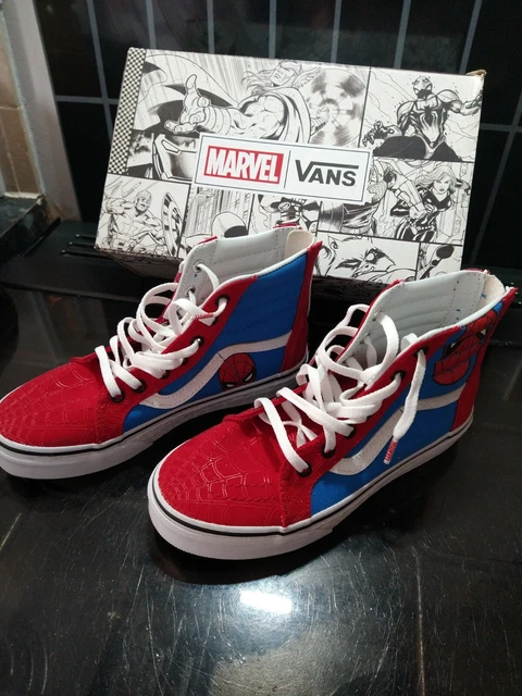 Spiderman vans sk8 hi shop