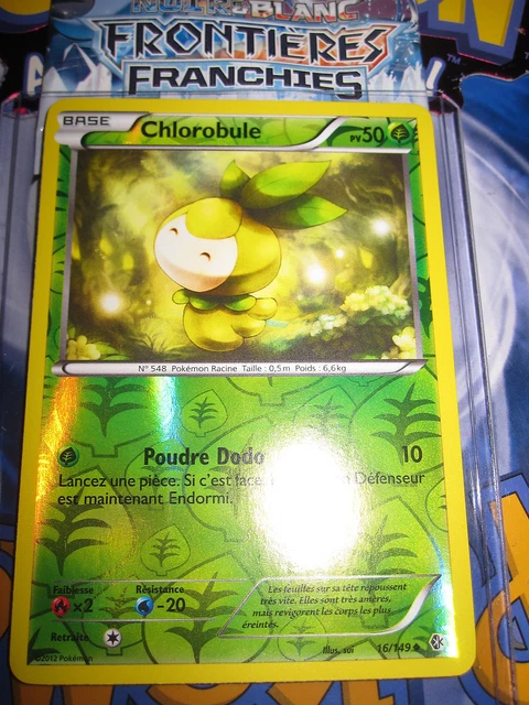 Pokemon Neuve (◕‿◕✿) Chlorobule 16/149 Reverse Holo Unco Frontieres Franchies Fr