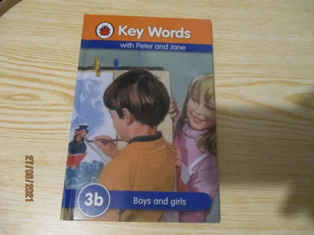 LADYBIRD BOOK KEY WORDS WITH PETER AND JANE 3b Boys and Girls