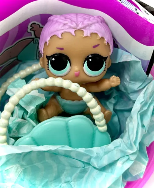 LOL Surprise Lil MERBABY New Open 2 Doll Color Change Lils Sis Merbaby Mermaid