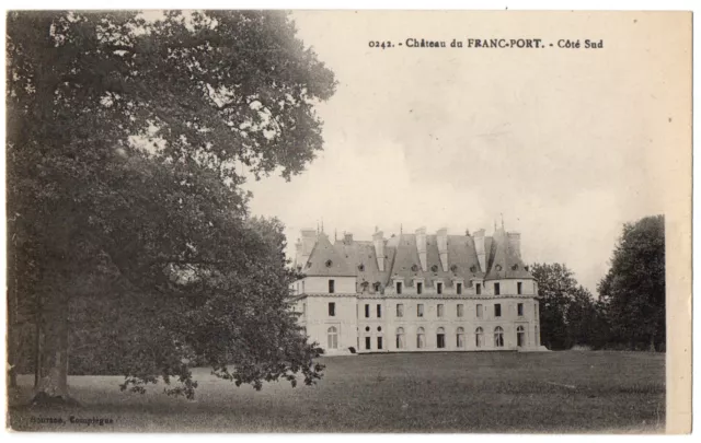 CPA 60 - CHOISY AU BAC (Oise) - 0242. Château de Franc-Port. Côté sud