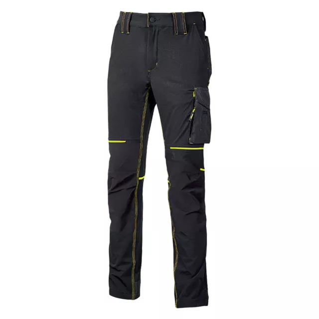 4065320 'world' L WORK PANTS - Black Carbon