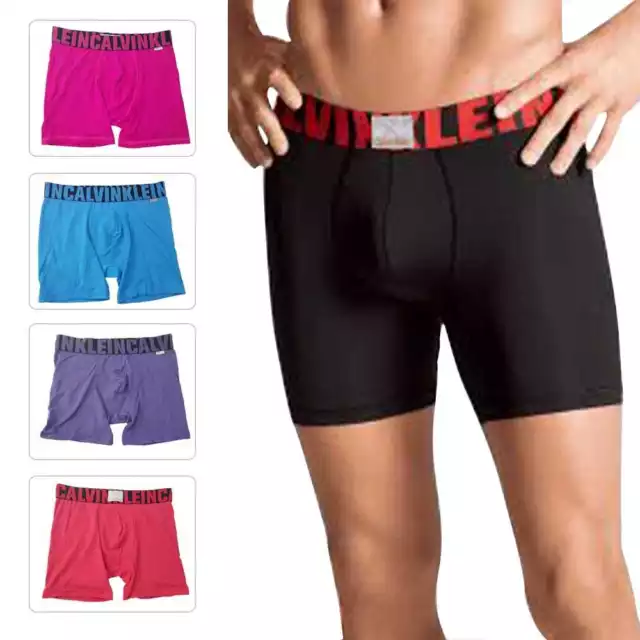 Calvin Klein Men's Boxer Brief Ck U8908 Bold Micro Low Underwear Seamless  Trunks