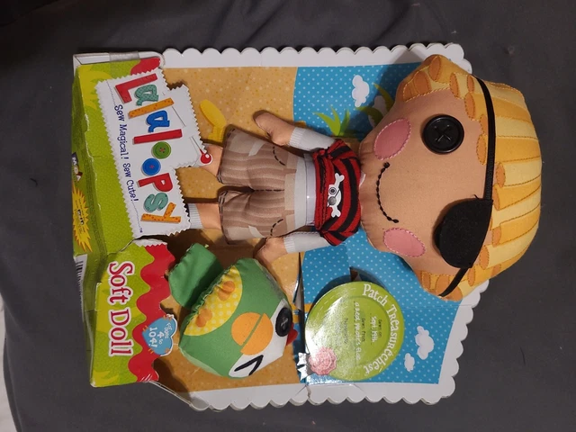 NEW NIP LALALOOPSY PATCH TREASURE CHEST SOFT DOLL  For Ages 4 and Up