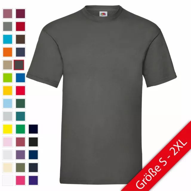 T-shirt unisex Fruit of the Loom bestseller offerta top uomo donna NUOVO