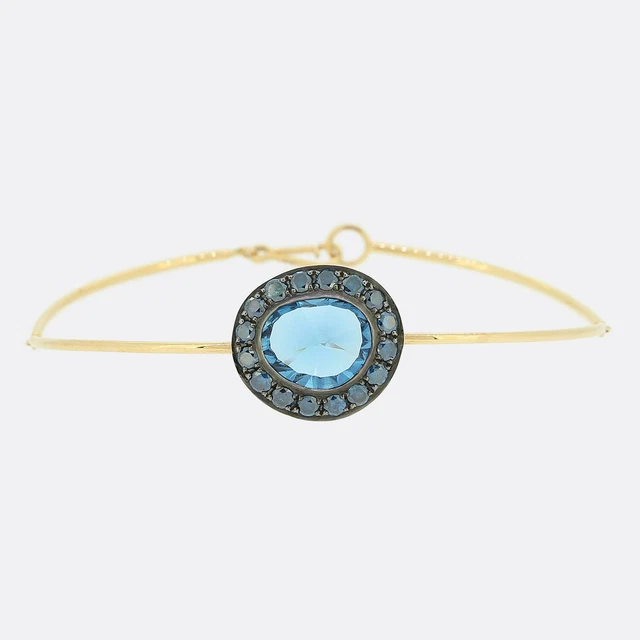 Annoushka Dusty Diamonds Topaz Bracelet - 18ct Yellow Gold