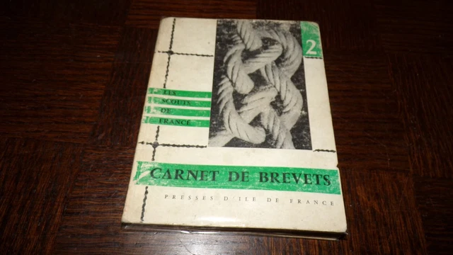 CARNET DE BREVETS - 2 - Scouts de France - 1963 EUR 6,00 - PicClick FR