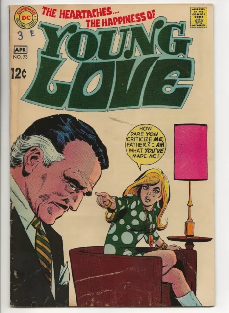 Young Love #73 (DC Comics, 1969) VG $.12 Silver Age Love Romance Dick Giordano
