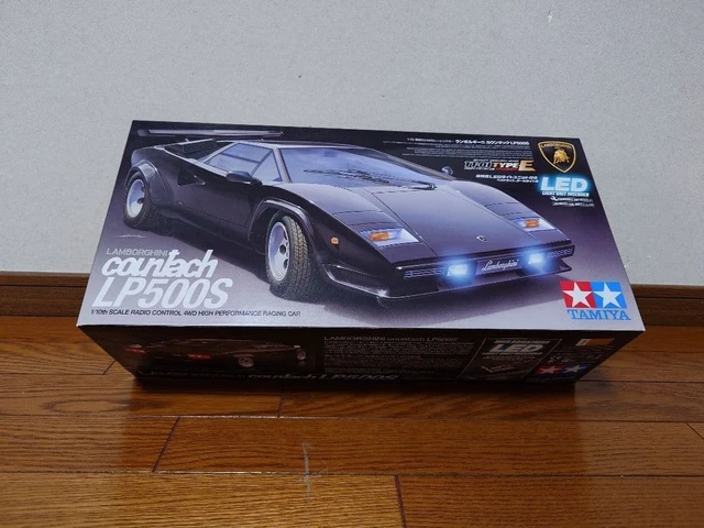 TAMIYA 1/10 LAMBORGHINI Countach LP500S RC Kit TT-01 Type-E £377.12 ...