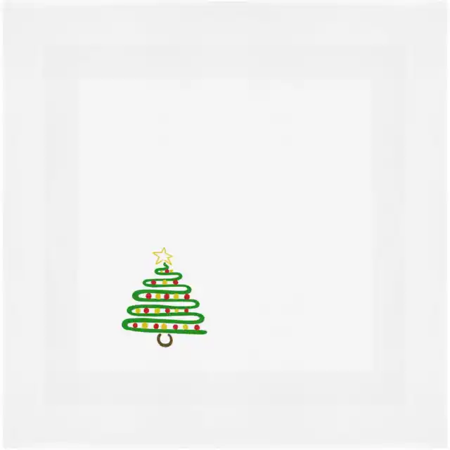 'Árbol de Navidad' Servilleta de algodón (NK00018846)