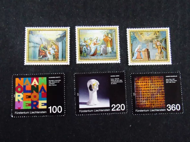 nystamps Liechtenstein Stamp # 1498-1503 Mint OG NH       M29y3130