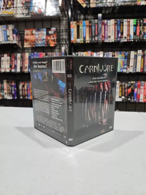 Carnivore DVD, Matthew Brennock,David Howard OOP Rare Item