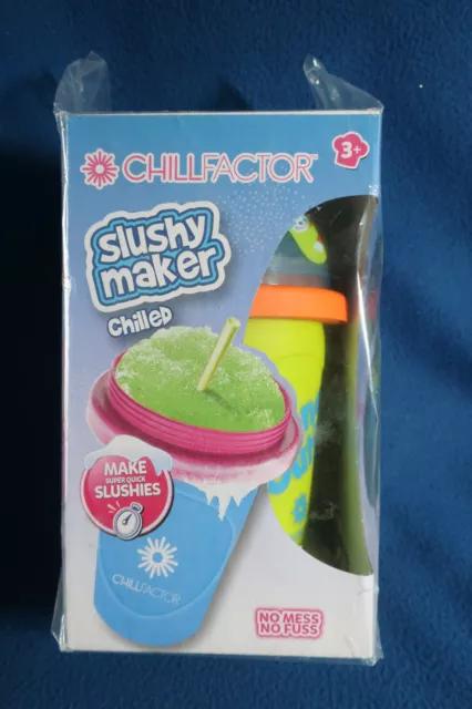 Chillfactor Hang Out Slushy Maker - Reusable Slushy Maker Cup, Homemade Squeeze