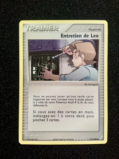 Leo Maintenance 71/100 Unco Ex Guardians of Crystal FR 2007 Pokemon Card EX #69