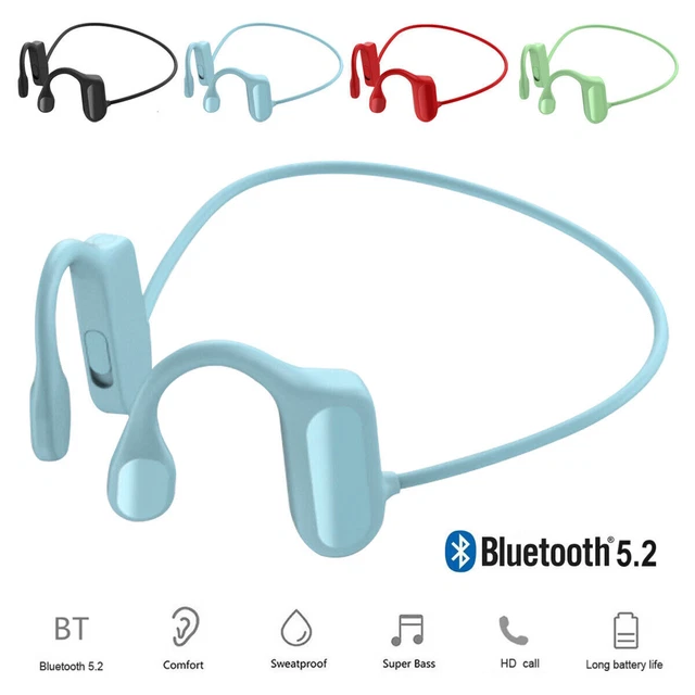 Bone Conduction Headphones Bluetooth 5.1 Wireless Headset Earbuds Outdoor Sport