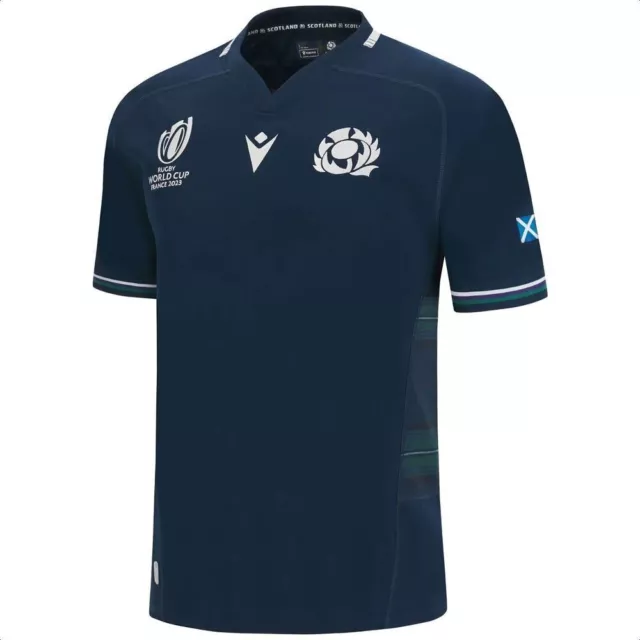 2024 New Men's Shirt Scotland Rugby World Cup 2023 Home Away Jersey